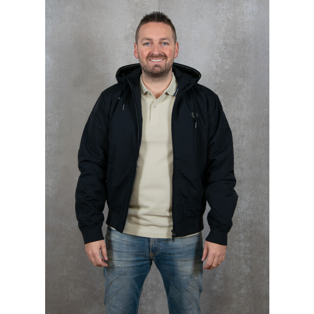 Fred Perry The hooded brentham jacket 140.10.0290 large