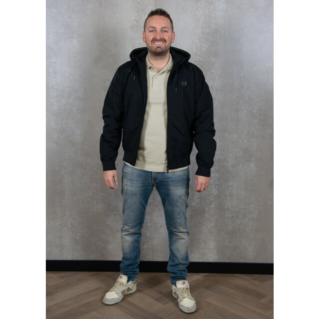 Fred Perry The hooded brentham jacket 140.10.0290 large