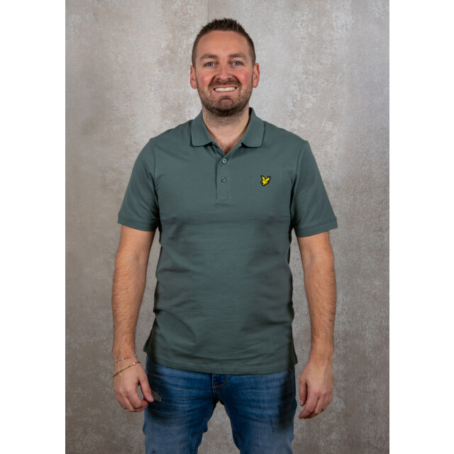 Lyle and Scott Plain polo shirt 110.40.0261 large