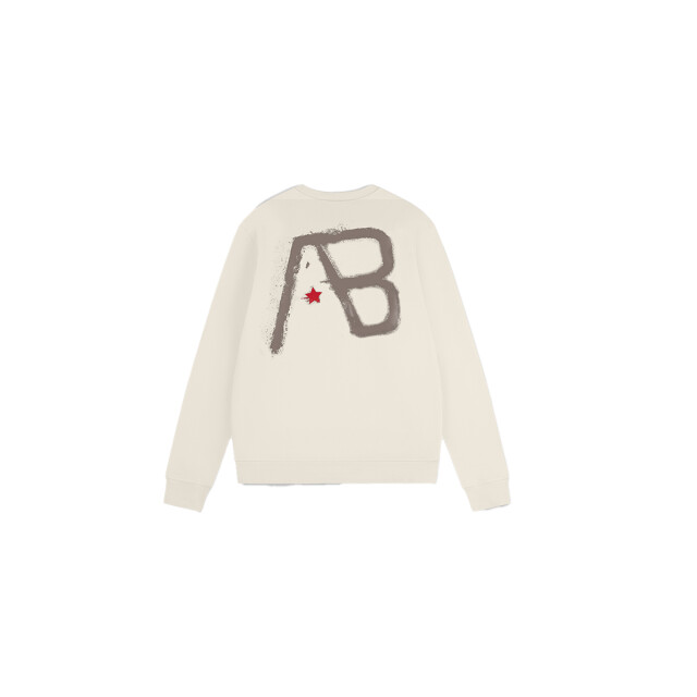 AB Lifestyle Canvas crewneck with print 130.01.0021 large