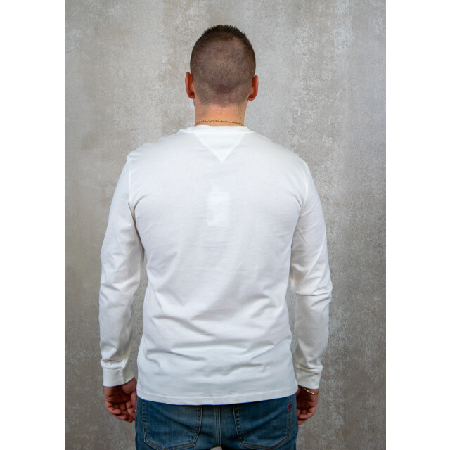 Tommy Hilfiger Slim linear chest ls tee ext 102.01.0003 large