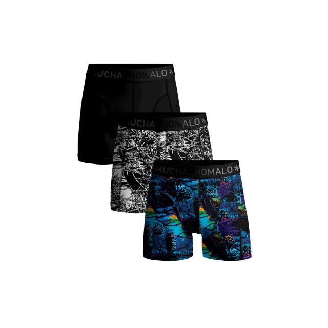 Muchachomalo 3-pack boxer shorts u-barbwireowl 160.10.0129 large