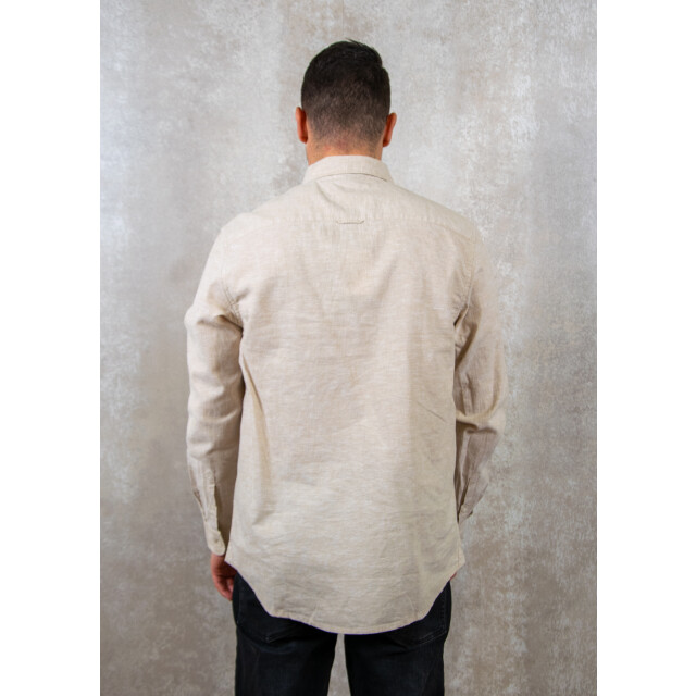 Tommy Hilfiger Reg linen blend ls shirt 120.81.0017 large