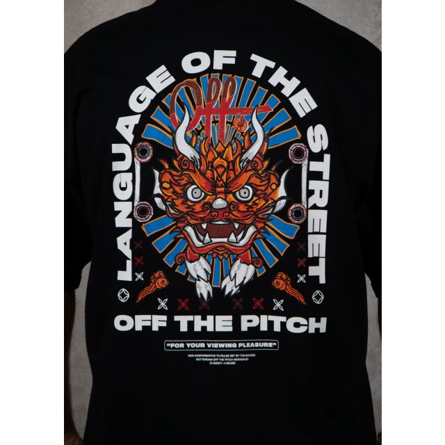 Off The Pitch Dragon oversized tee 100.10.1273 large