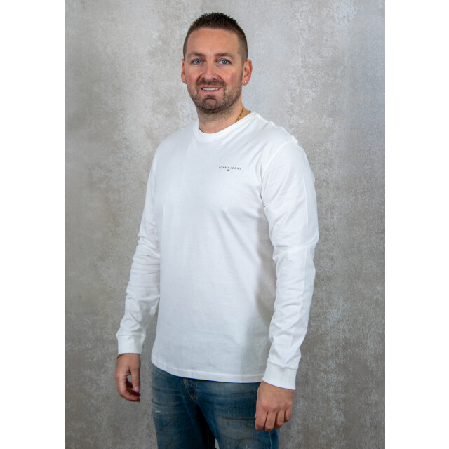 Tommy Hilfiger Slim linear chest ls tee ext 102.01.0003 large