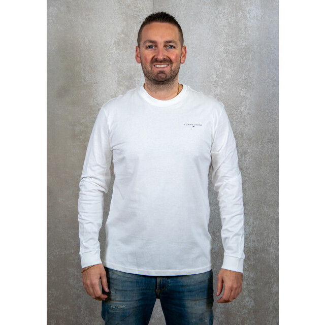 Tommy Hilfiger Slim linear chest ls tee ext 102.01.0003 large