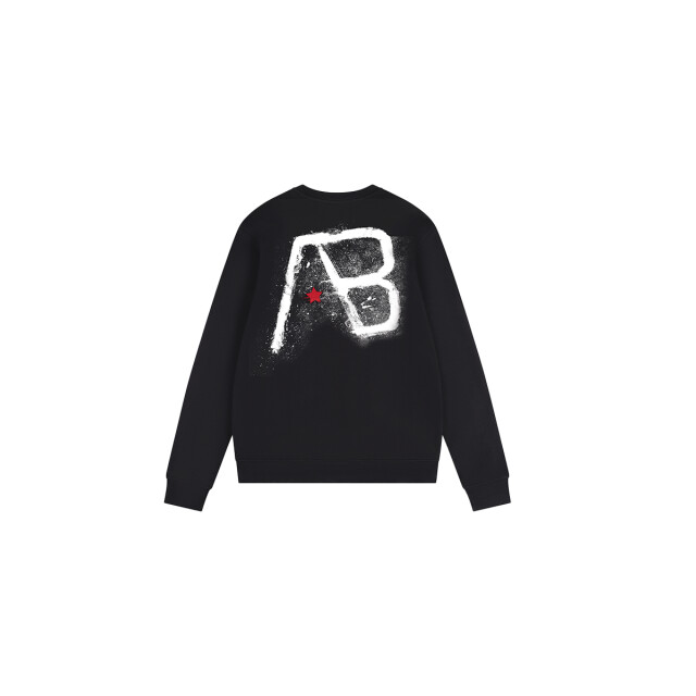 AB Lifestyle Canvas crewneck with print 130.10.0523 large