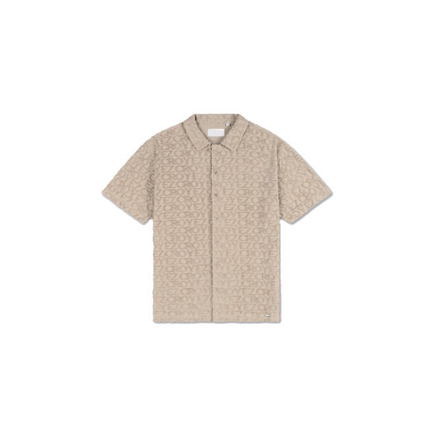 croyez homme Monogram towelling shirt 123.81.0025 large