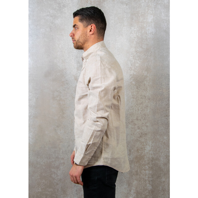 Tommy Hilfiger Reg linen blend ls shirt 120.81.0017 large