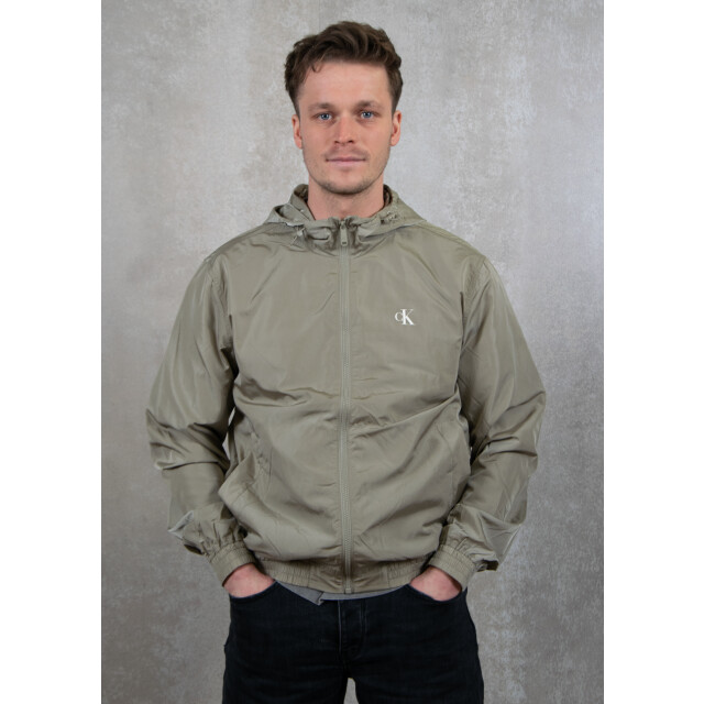 Calvin Klein Nylon hooded windbreaker 141.20.0022 large