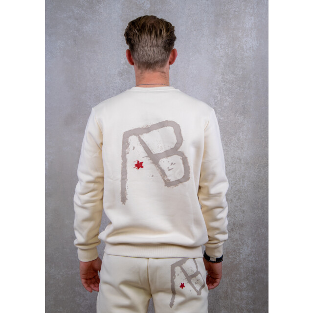 AB Lifestyle Canvas crewneck with print 130.01.0021 large