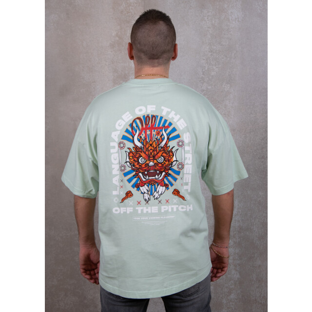 Off The Pitch Dragon oversized tee 100.41.0090 large