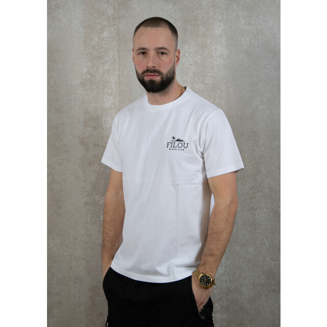 Baron Filou Backprint t-shirt h box design the beach club king 100.00.1061 large