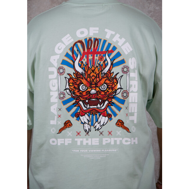 Off The Pitch Dragon oversized tee 100.41.0090 large