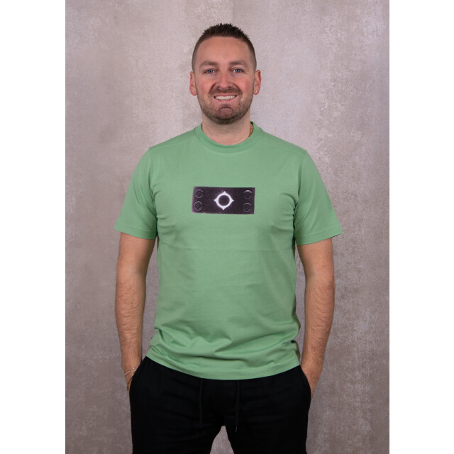 Ma.strum Tromple loeil badge tee 100.40.0665 large