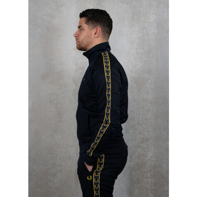 Fred Perry Contrast tape track jacket 133.30.0053 large