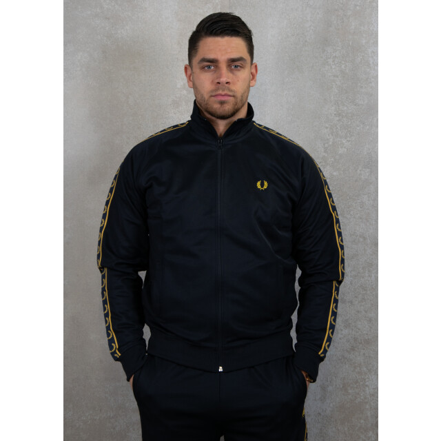 Fred Perry Contrast tape track jacket 133.30.0053 large