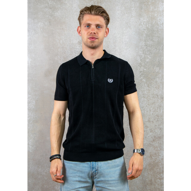 Quotrell Cruz knitted polo 135.10.0041 large