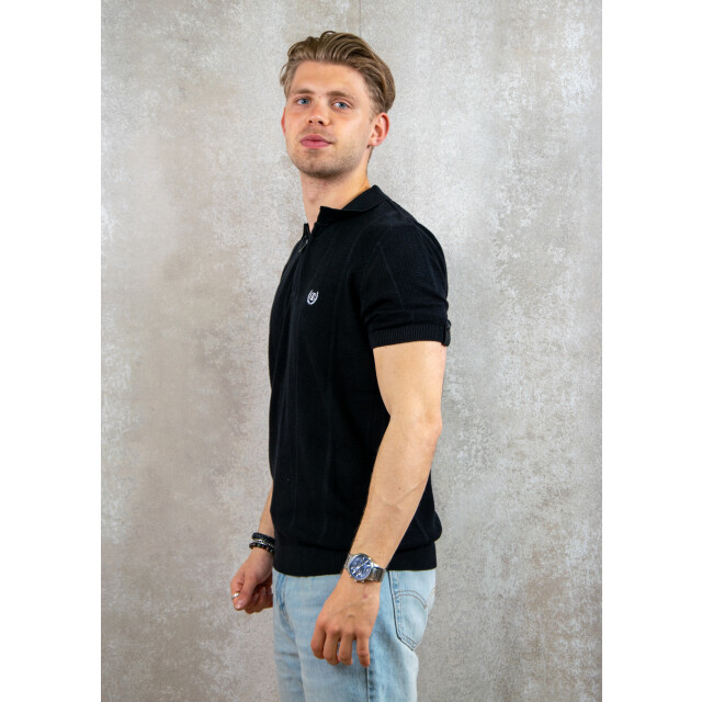 Quotrell Cruz knitted polo 135.10.0041 large