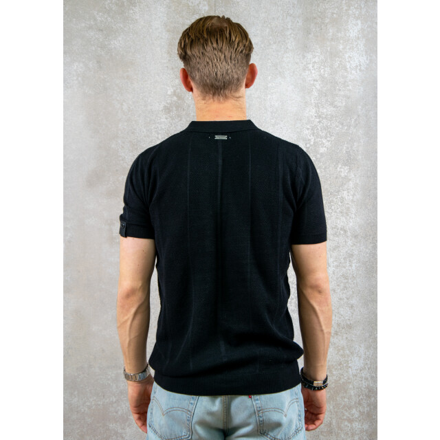 Quotrell Cruz knitted polo 135.10.0041 large