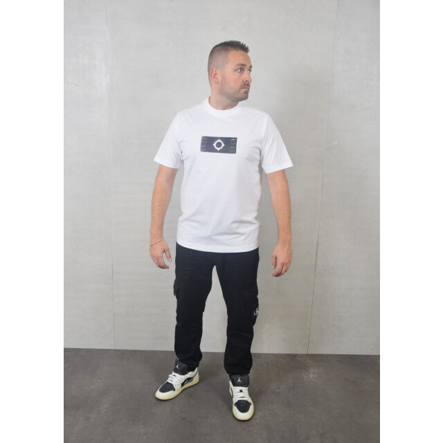 Ma.strum Tromple loeil badge tee 100.00.1010 large