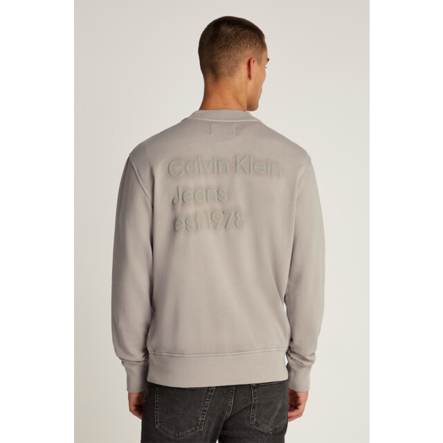 Calvin Klein Washed puff print crew neck 130.20.0217 large