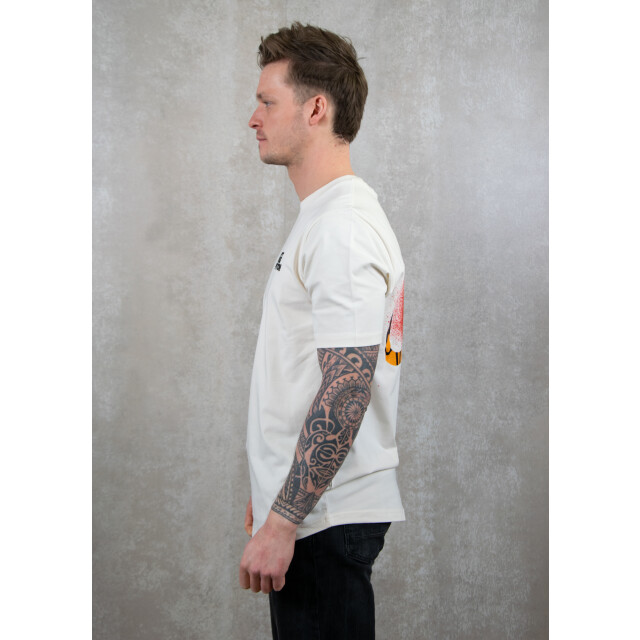 Off The Pitch Ornament slim fit tee 100.01.0129 large