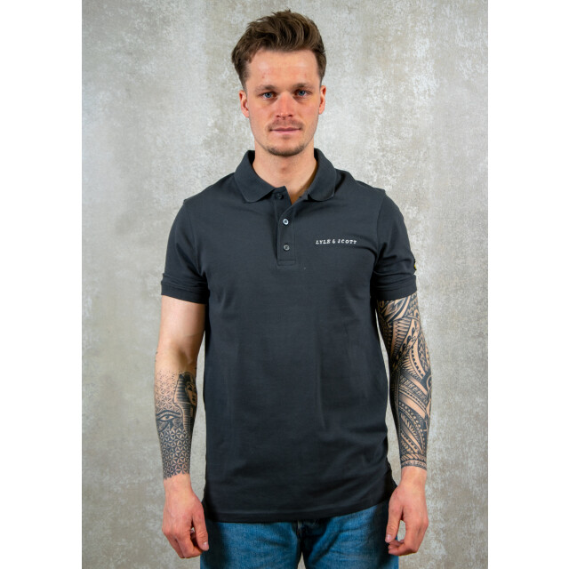 Lyle and Scott Embroidered polo shirt 110.20.0162 large
