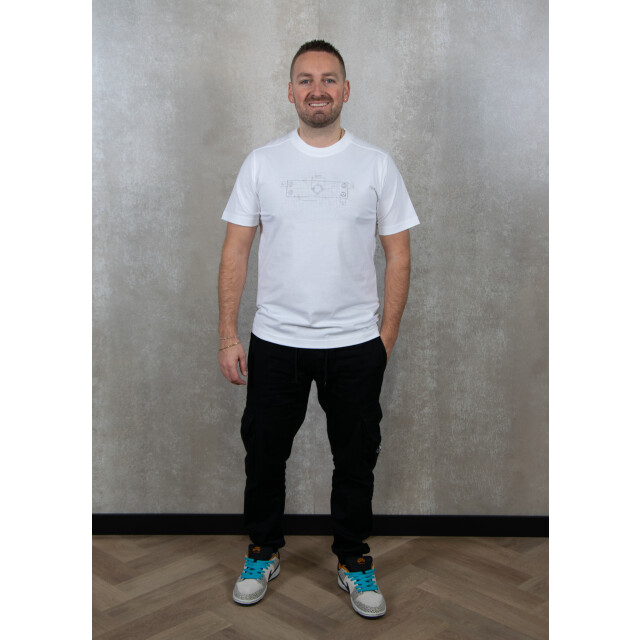 Ma.strum Badge blueprint tee 100.00.1047 large