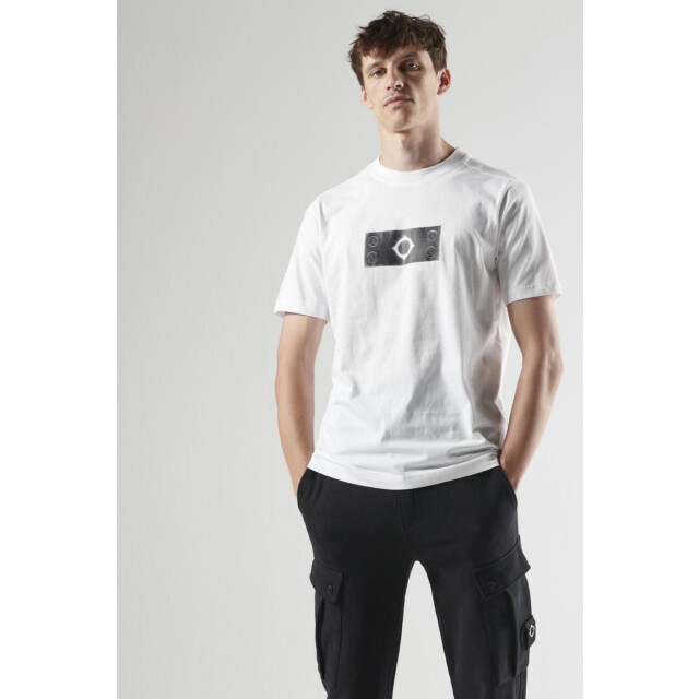 Ma.strum Tromple loeil badge tee 100.00.1010 large