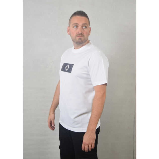Ma.strum Tromple loeil badge tee 100.00.1010 large