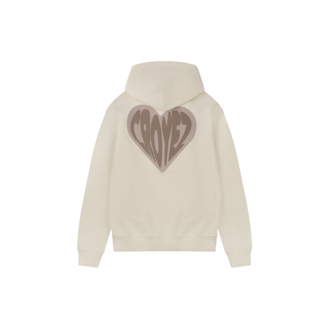 croyez homme Puffed heart hoodie 131.01.0028 large