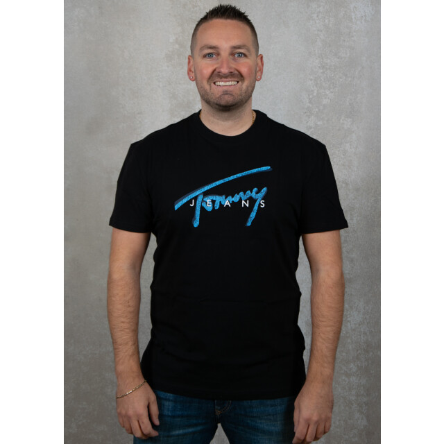 Tommy Hilfiger Reg rwb signature tee 100.10.1225 large