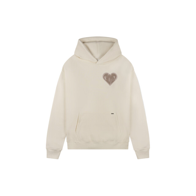 croyez homme Puffed heart hoodie 131.01.0028 large