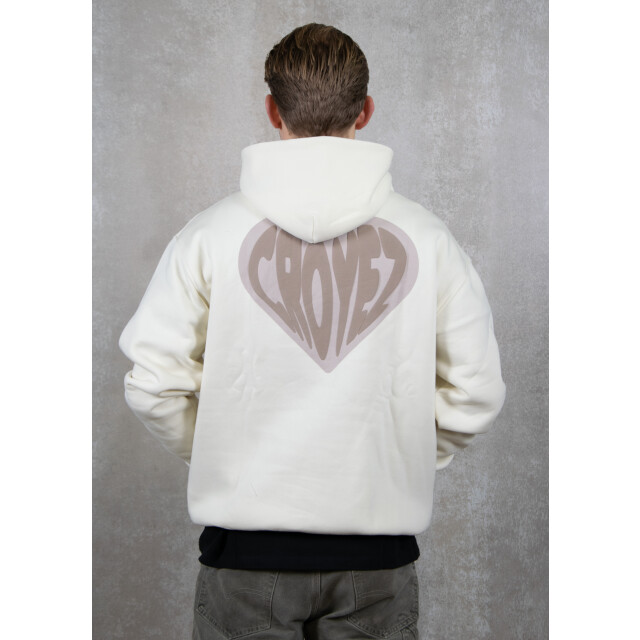 croyez homme Puffed heart hoodie 131.01.0028 large
