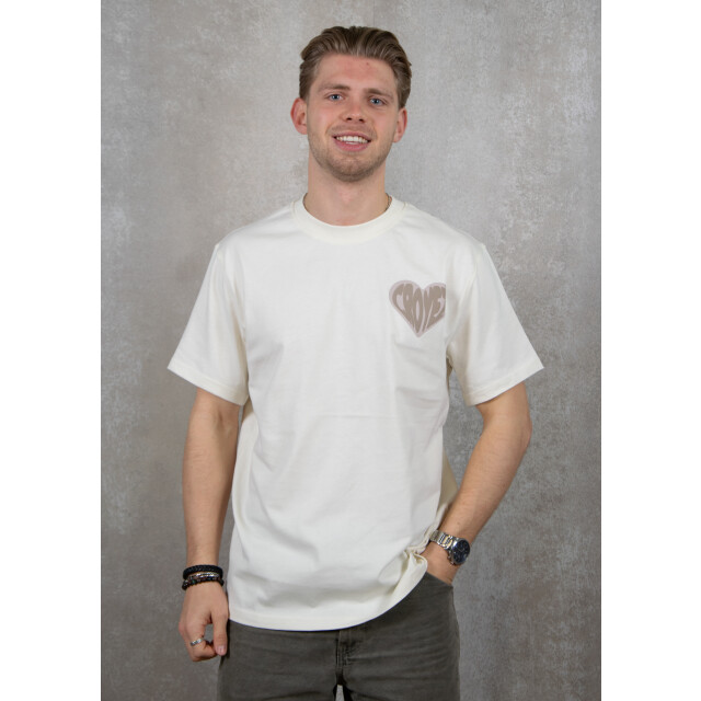 croyez homme Puffed heart t-shirt 100.01.0166 large