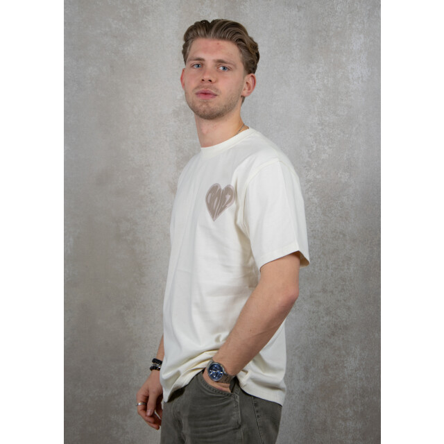 croyez homme Puffed heart t-shirt 100.01.0166 large