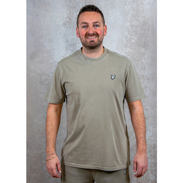 Lyle and Scott Natural dye crewneck t-shirt 100.81.0674 large