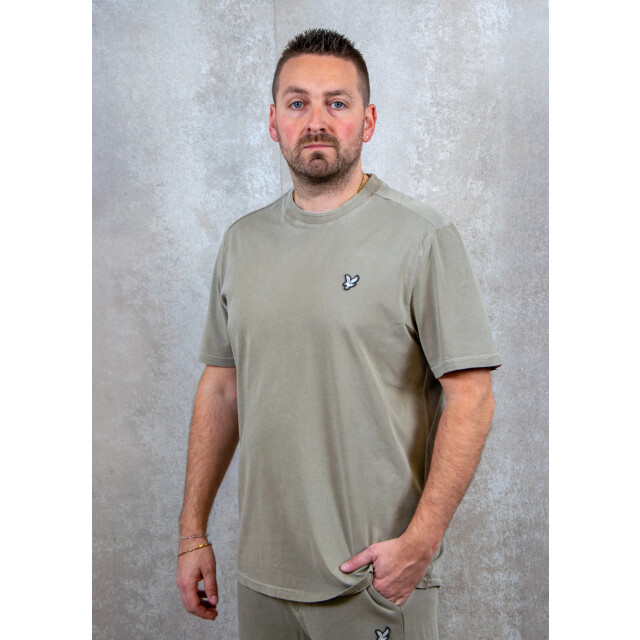 Lyle and Scott Natural dye crewneck t-shirt 100.81.0674 large