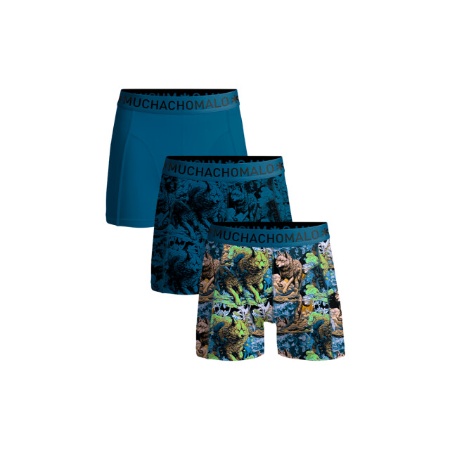 Muchachomalo 3-pack boxer shorts u-wolfy 160.30.0055 large