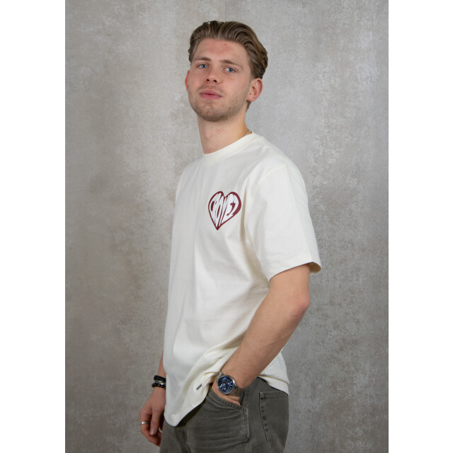 croyez homme Puffed heart t-shirt 100.01.0167 large