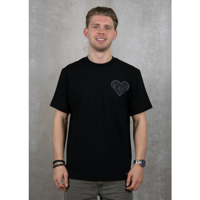 croyez homme Puffed heart t-shirt 100.10.1363 large