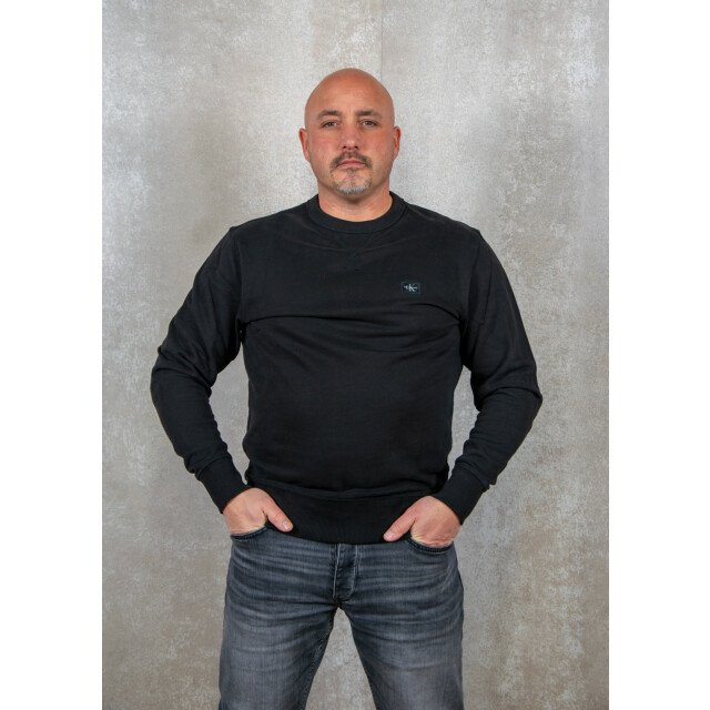 Calvin Klein Woven label crew neck 130.10.0504 large