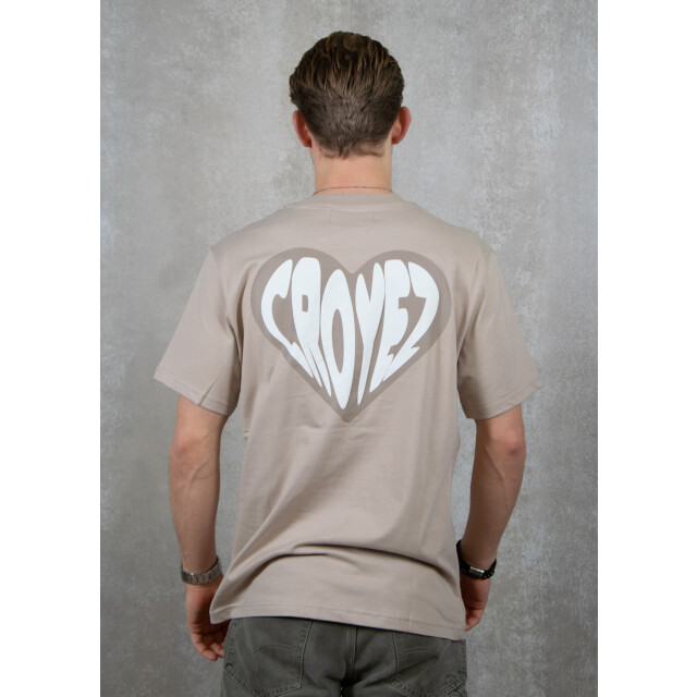 croyez homme Puffed heart t-shirt 100.81.0229 large