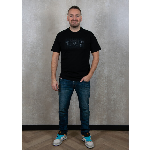 Ma.strum Badge blueprint tee 100.10.1245 large