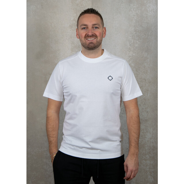 Ma.strum Oversized back logo print tee 100.00.0912 large