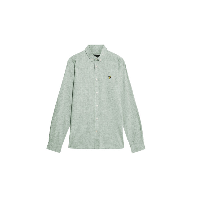 Lyle and Scott Linen blend oxford shirt 120.40.0023 large