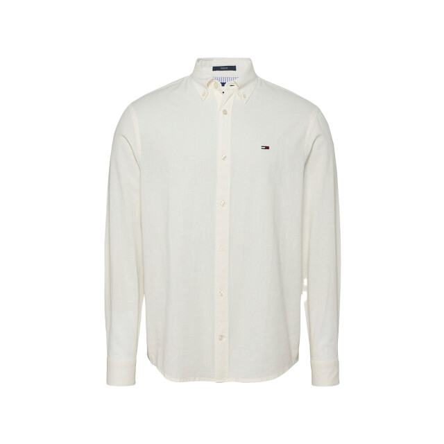 Tommy Hilfiger Reg linen blend ls shirt 120.01.0003 large