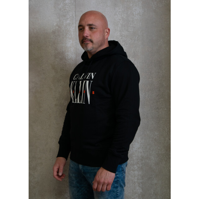 Calvin Klein Serif font graphic hoodie 131.10.0433 large