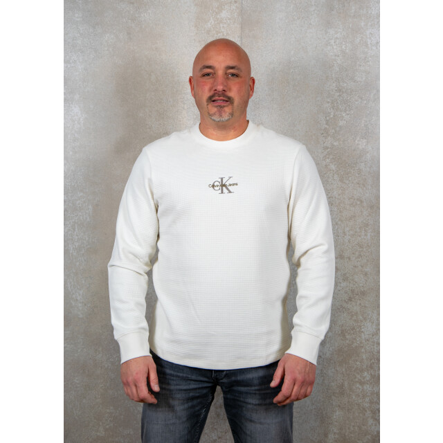 Calvin Klein Monologo waffle ls tee 135.81.0012 large